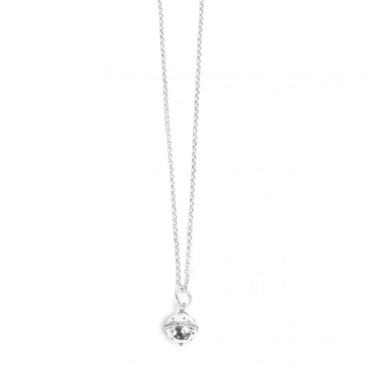 Silver Ball Necklace