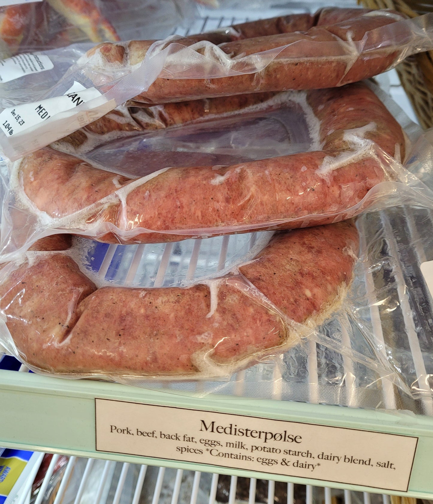 Medisterpølse (Available for Shipping only within Washington State)