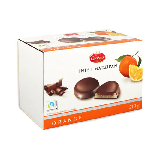 Orange Chocolate Covered Marzipan