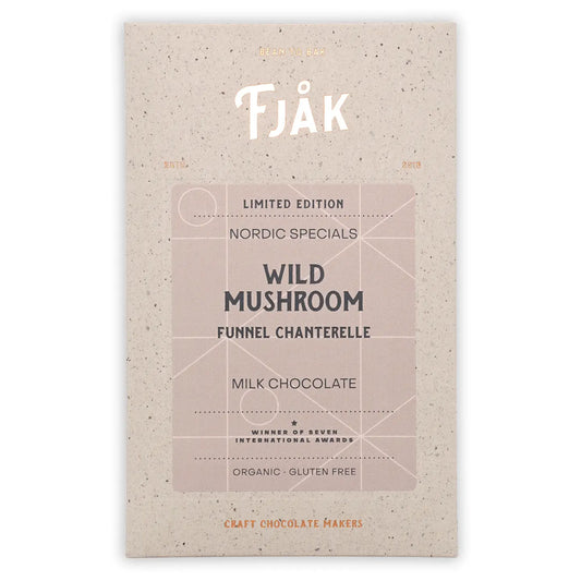 Fjåk Milk Chocolate with Wild Mushroom Bar