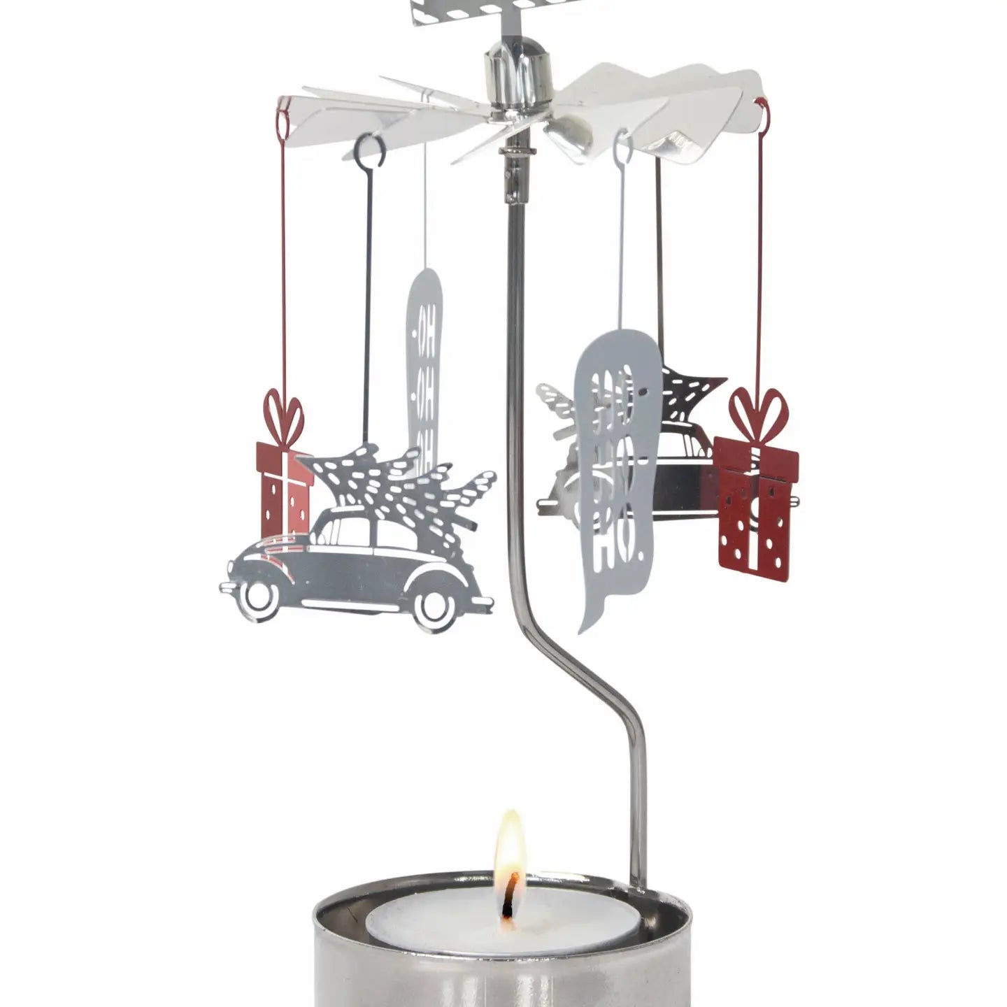 Rotary Candleholder, To Santa