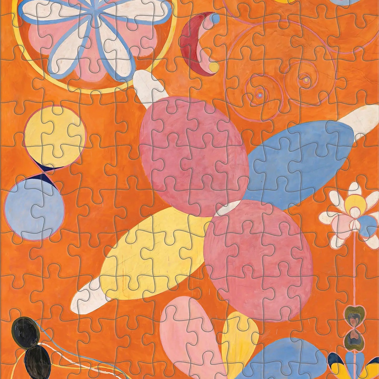 Hilma Af Klint 120-Piece Double Sided Jigsaw Puzzle