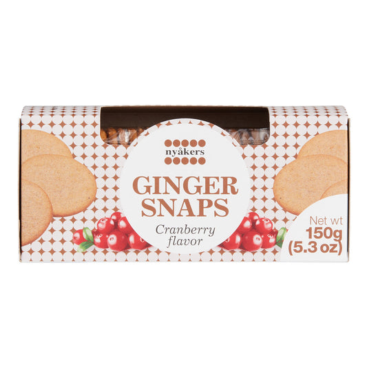 Nyåkers Ginger Cranberry Snaps