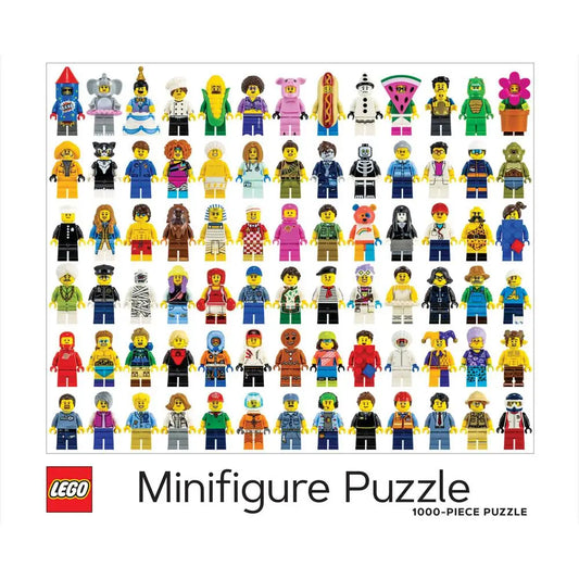 Lego Minifigure 1000-Piece Jigsaw Puzzle