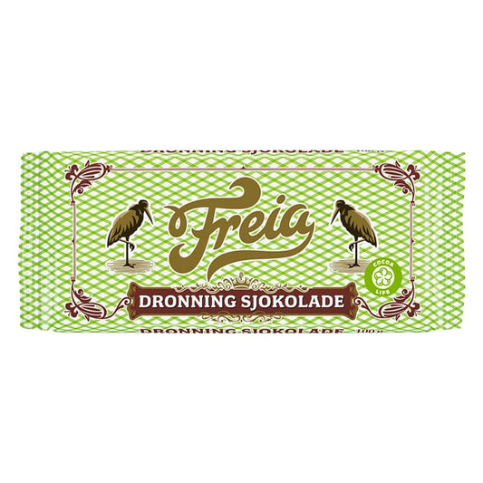 Freia Dronning Kokesjokolade, Queen Chocolate (3.5oz)