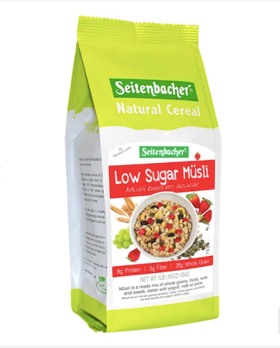 Muesli, Low sugar