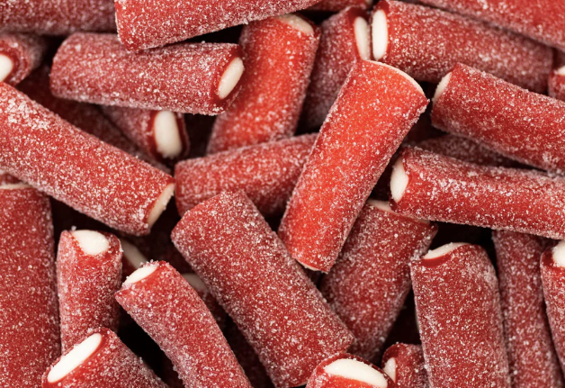 Sour Strawberry Logs