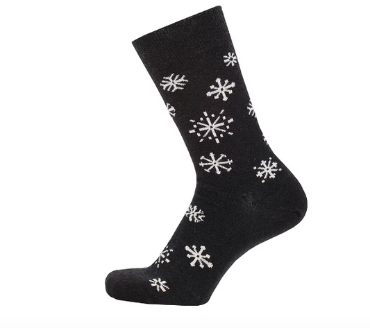 B&L Socks "Snowstar, Black"