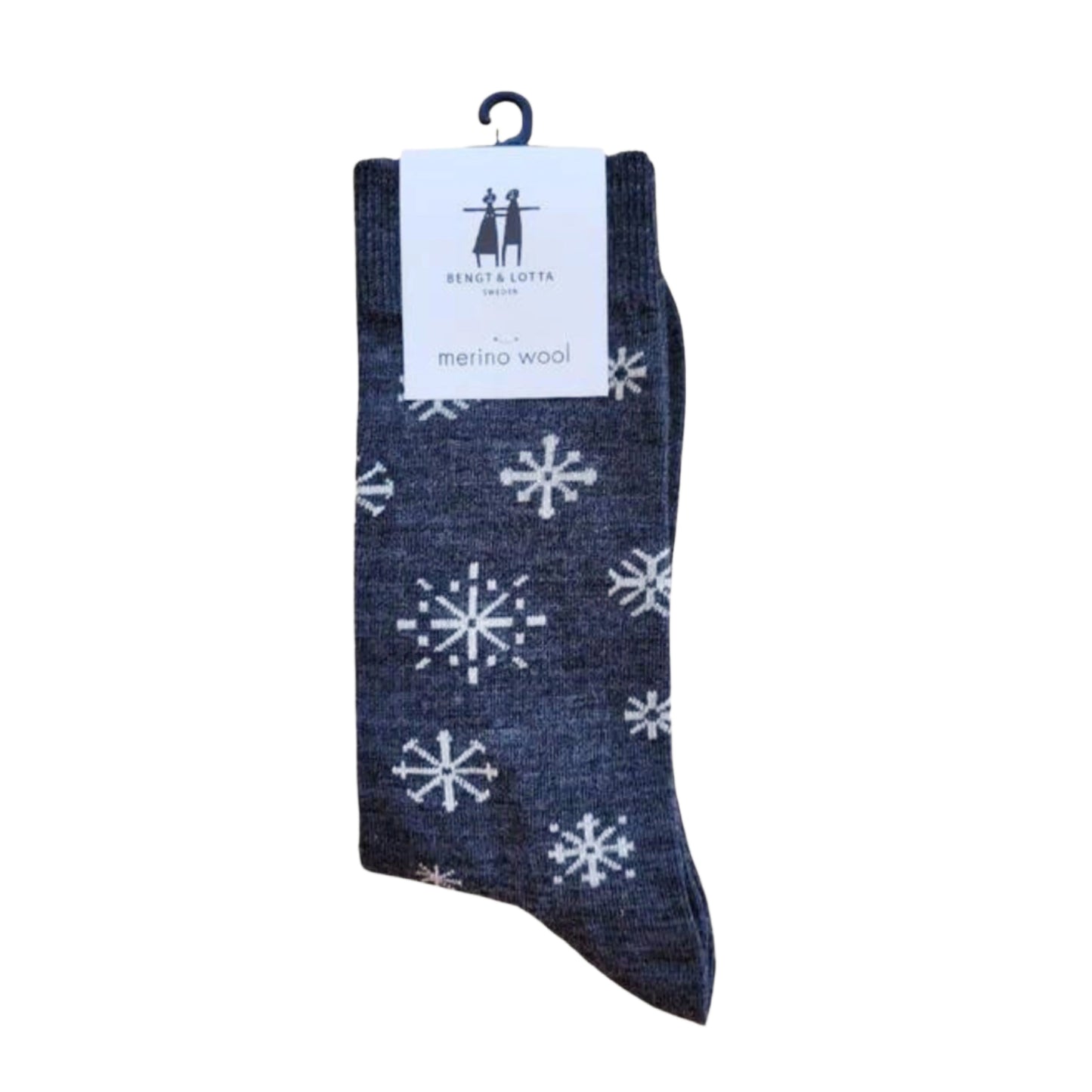 B&L Socks "Snowstar, Grey"