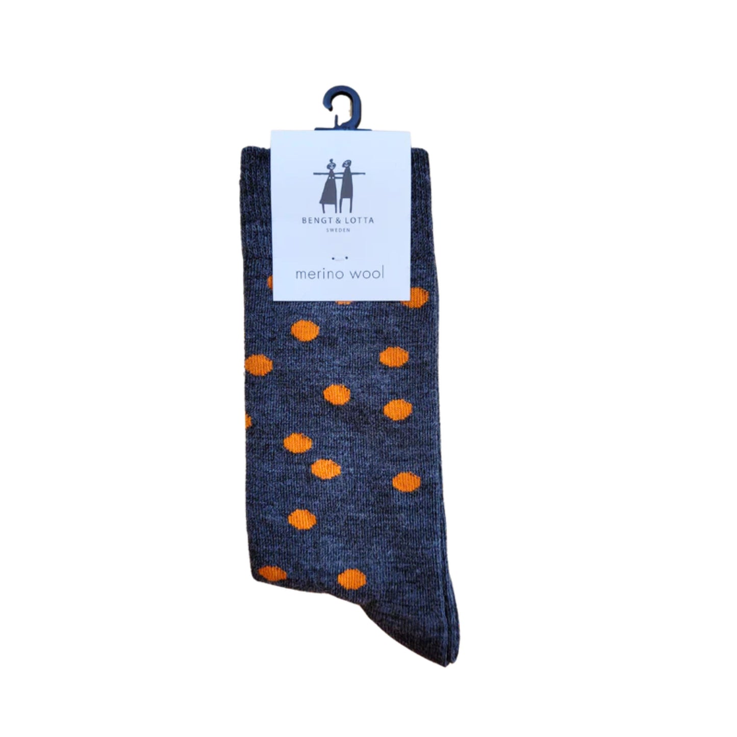 B&L Socks "Dots, Grey"