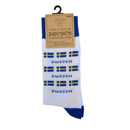 Swedish Flags Crew Socks