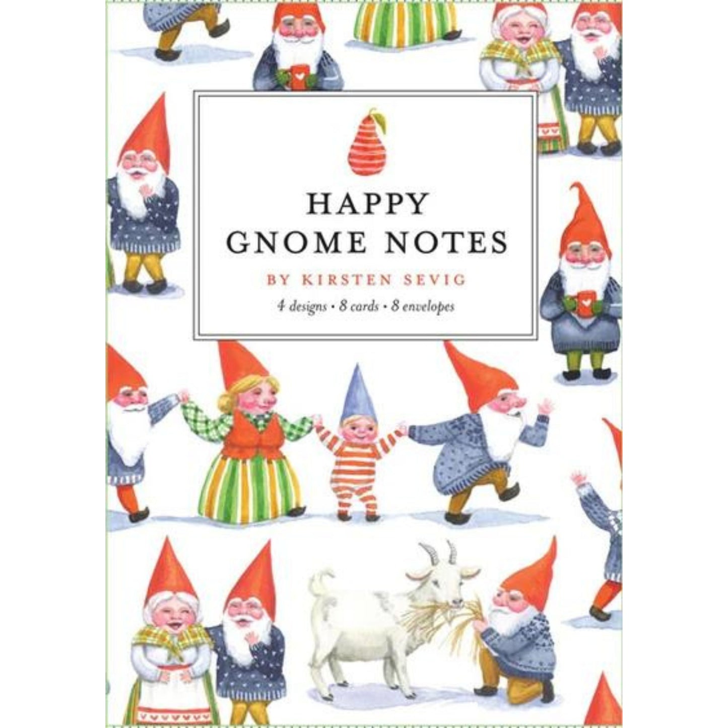 Happy Gnome Notes by Kirsten Sevig