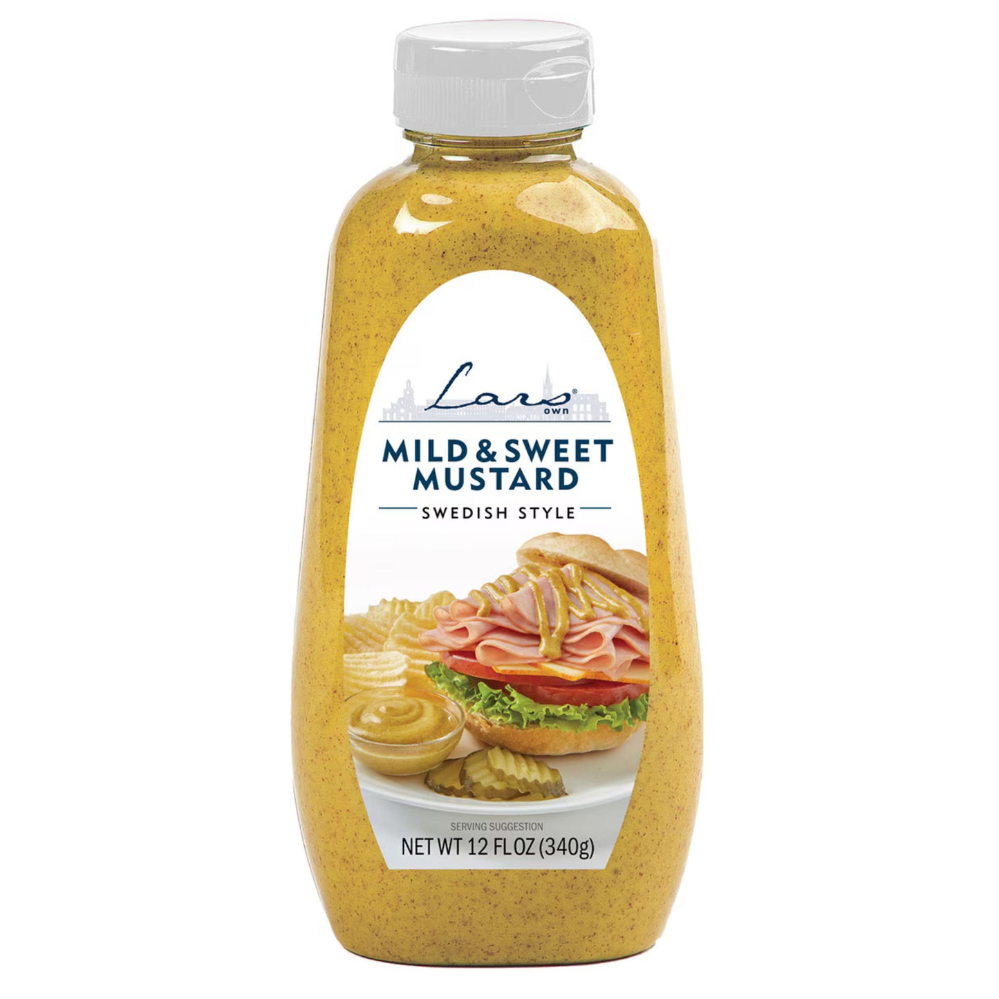 Mild Swedish Mustard, 12 oz