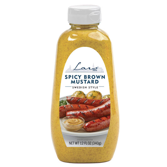 Spicy Swedish Mustard, 12 oz