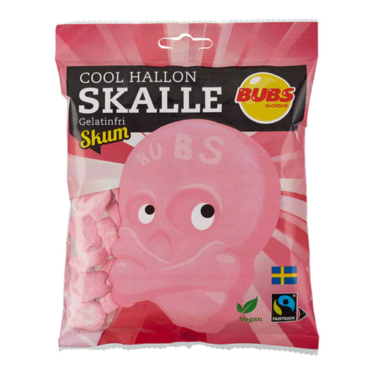 Bubs Cool Hallon Skalle (Raspberry Sour Skulls)