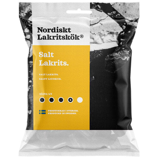 Nordiskt Lakritskök Salt Licorice Bag