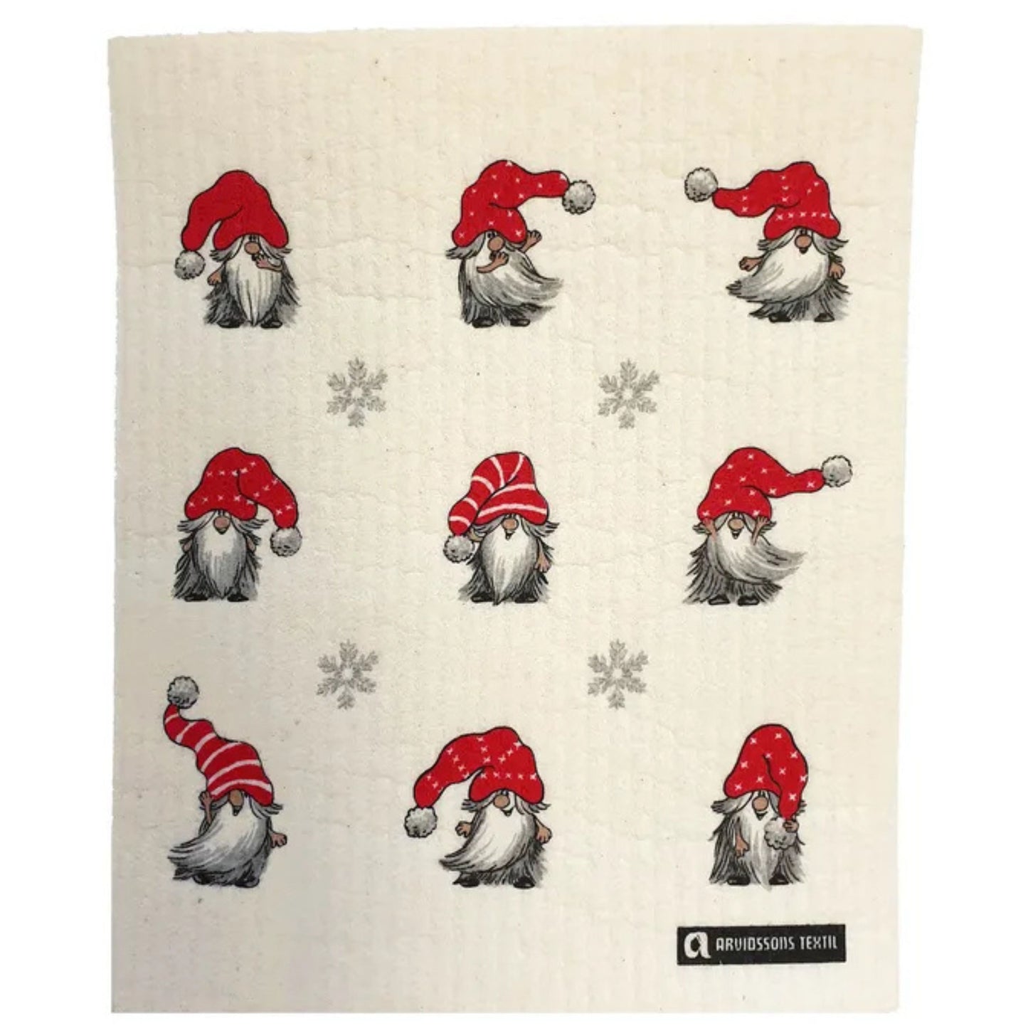 Silly Tomte Swedish Dishcloth