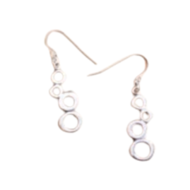 Circle Drop Earrings