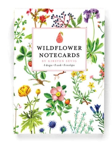 Wildflower Notecards by Kirsten Sevig