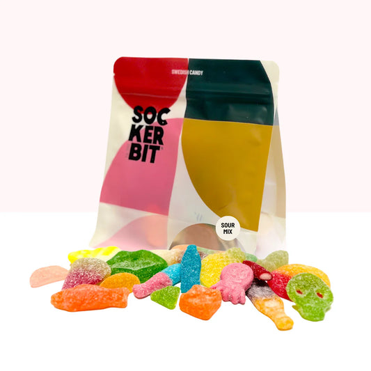 Sockerbit Sour Swedish Candy Mix