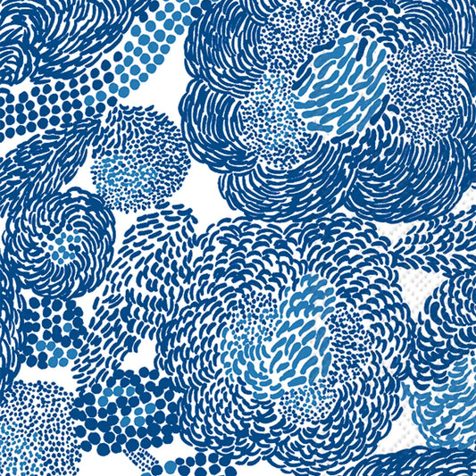 Marimekko Design: Mynsteri Cream Blue