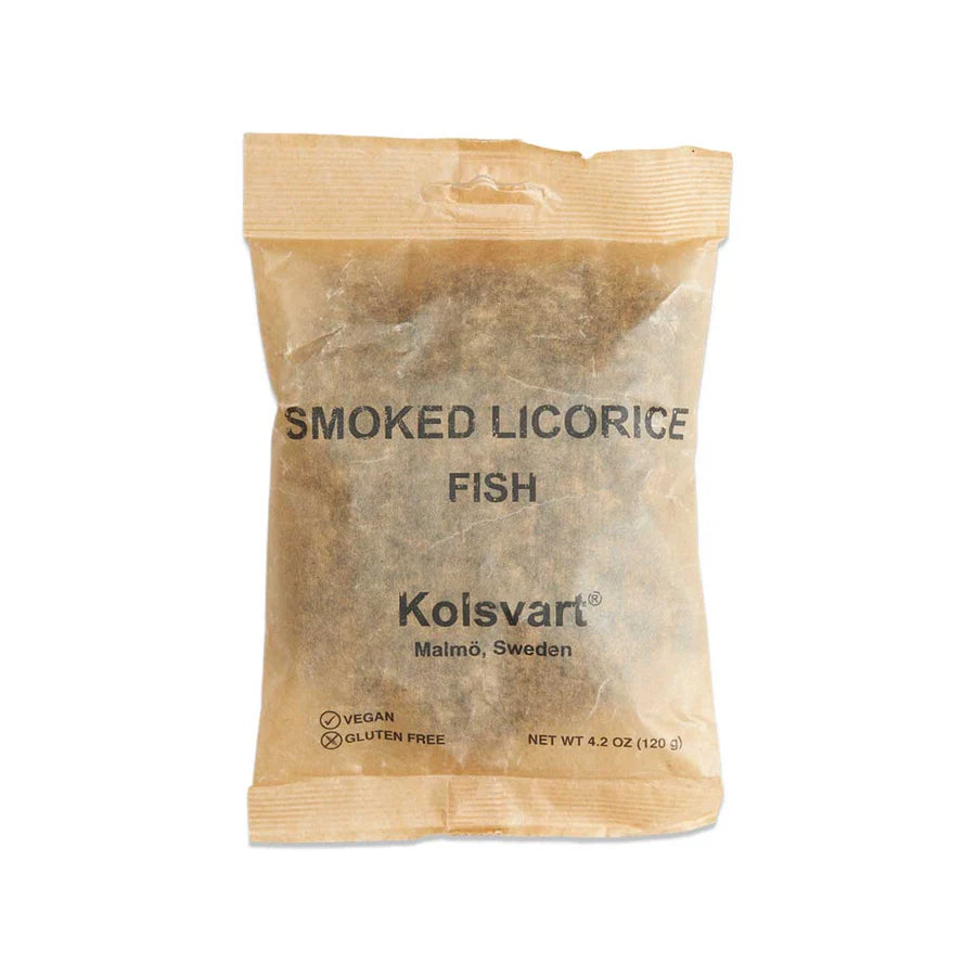 Kolsvart Salty Smoked Licorice Fish