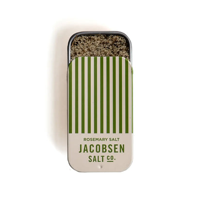 Infused Rosemary Sea Salt Slide Tin