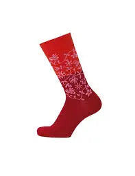 B&L Socks "Garden, Red"