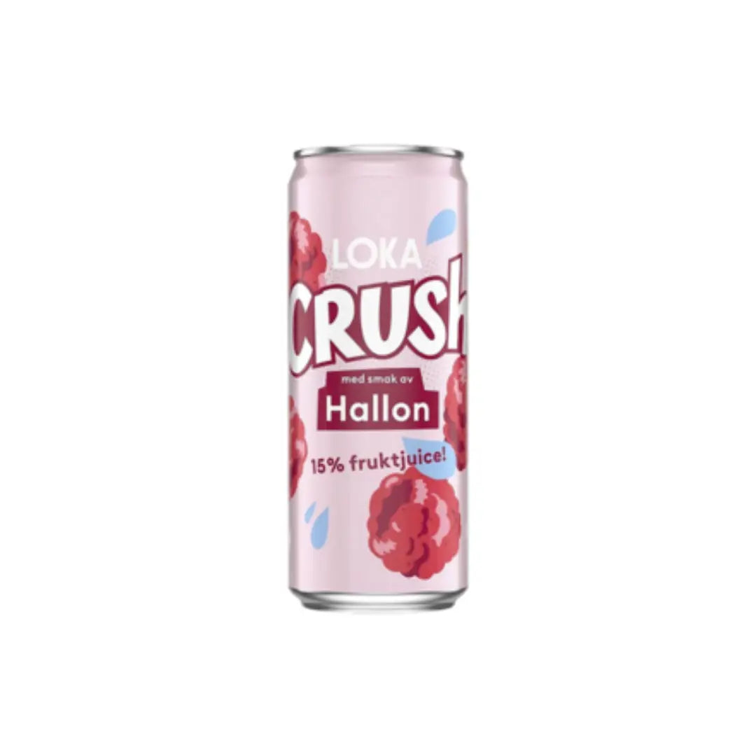 Loka Crush Raspberry Soft Drink