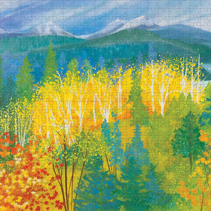 Joan Metcalf: the Cascades 1000-piece Jigsaw Puzzle