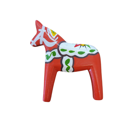 Red Dala Horse Magnet