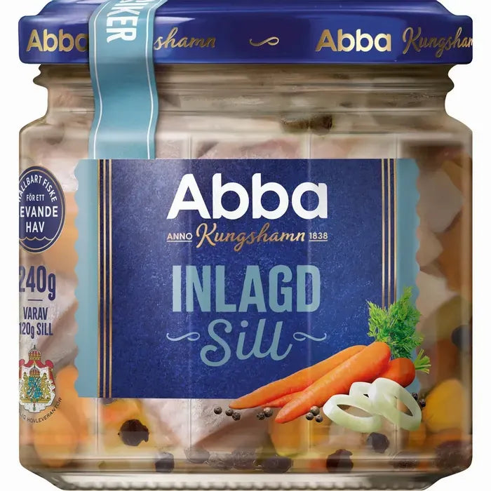 Abba Herring, Glass Jar 8.5 oz