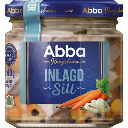 Abba Herring, Glass Jar 8.5 oz