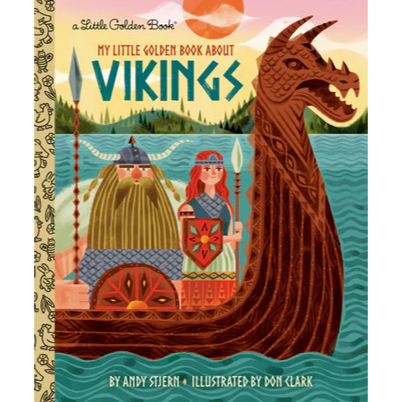 My Little Golden Book About Vikings