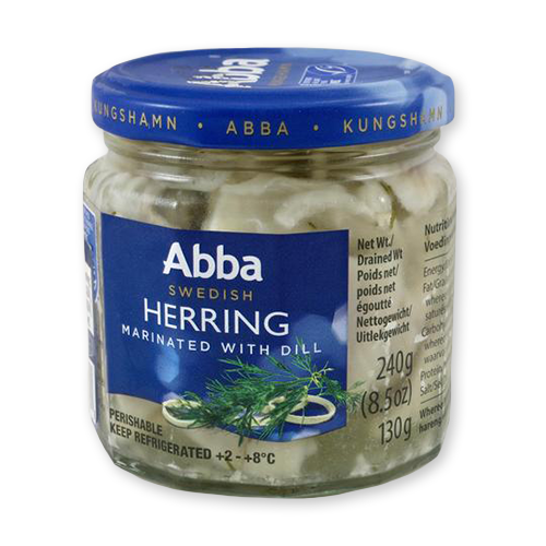 Abba Herring, Glass Jar 8.5 oz