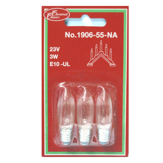 Replacement Bulbs - Candelabra (5)