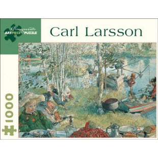 Carl Larsson Puzzle: Crayfishing