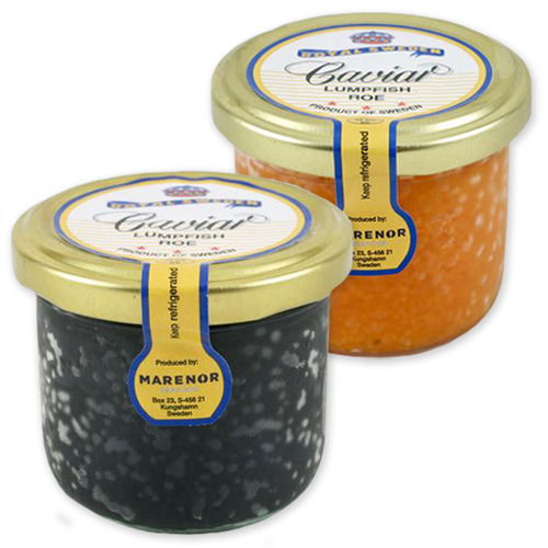 Lumpfish Roe Caviar (Black or Orange)