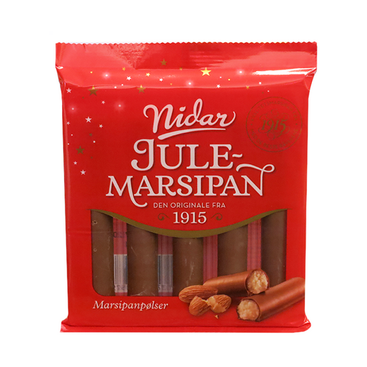 Christmas Marzipan Sausages