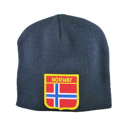 Knit Cap - Norway, Shield Patch