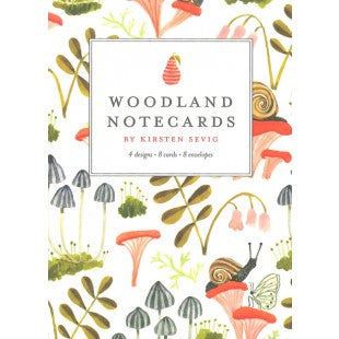 Woodland Notecards by Kirsten Sevig